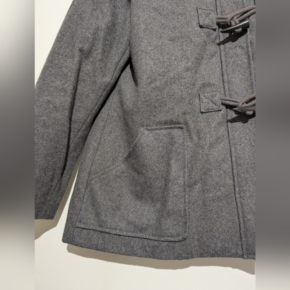 Gray Toggle Coat - Picture 10 of 12